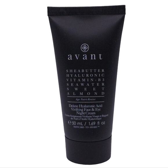 Avant Deluxe Hyaluronic Acid Vivid dying Face & Eye Night Cream - Picture 2 of 4